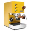 Profitec GO Espresso Machine - Yellow With Walnut