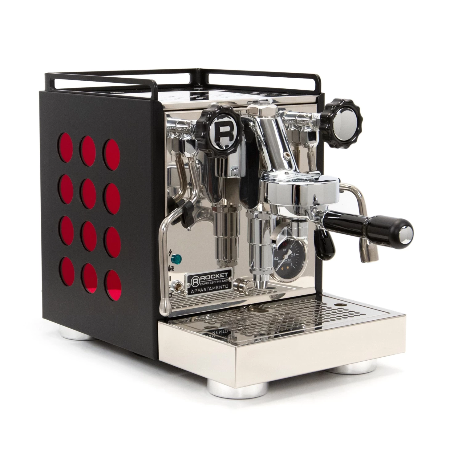 Rocket Espresso Appartamento Serie Nera Espresso Machine - Ruby - Image 3