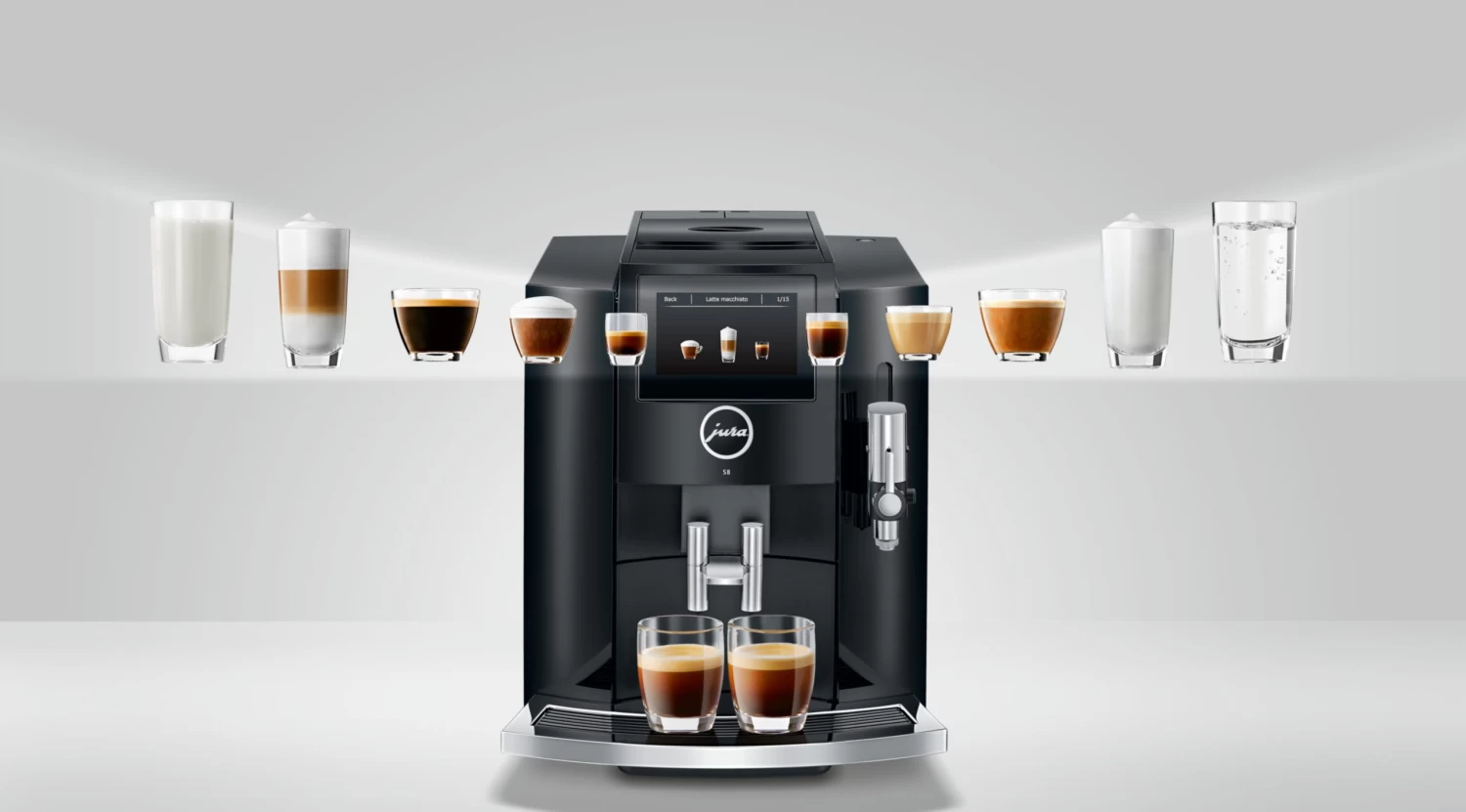 JURA S8 Black Espresso Machine - Image 5
