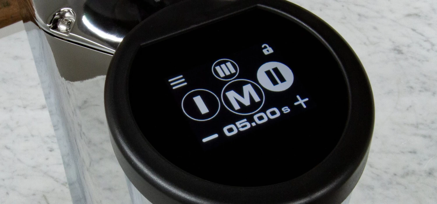 Rocket Espresso Super FAUSTO Grinder In Chrome - Image 11