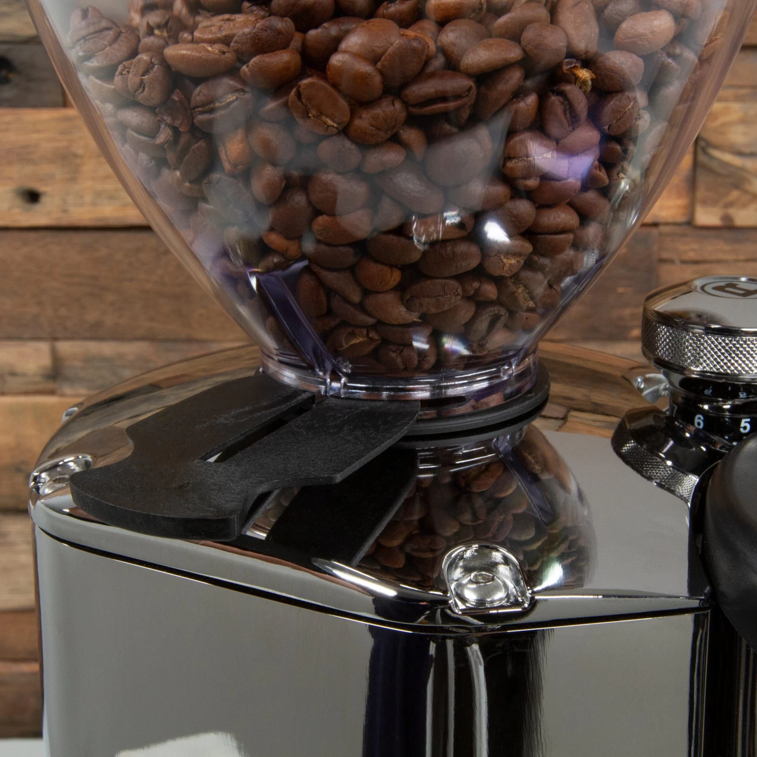 Rocket Espresso Super FAUSTO Grinder In Chrome - Image 7