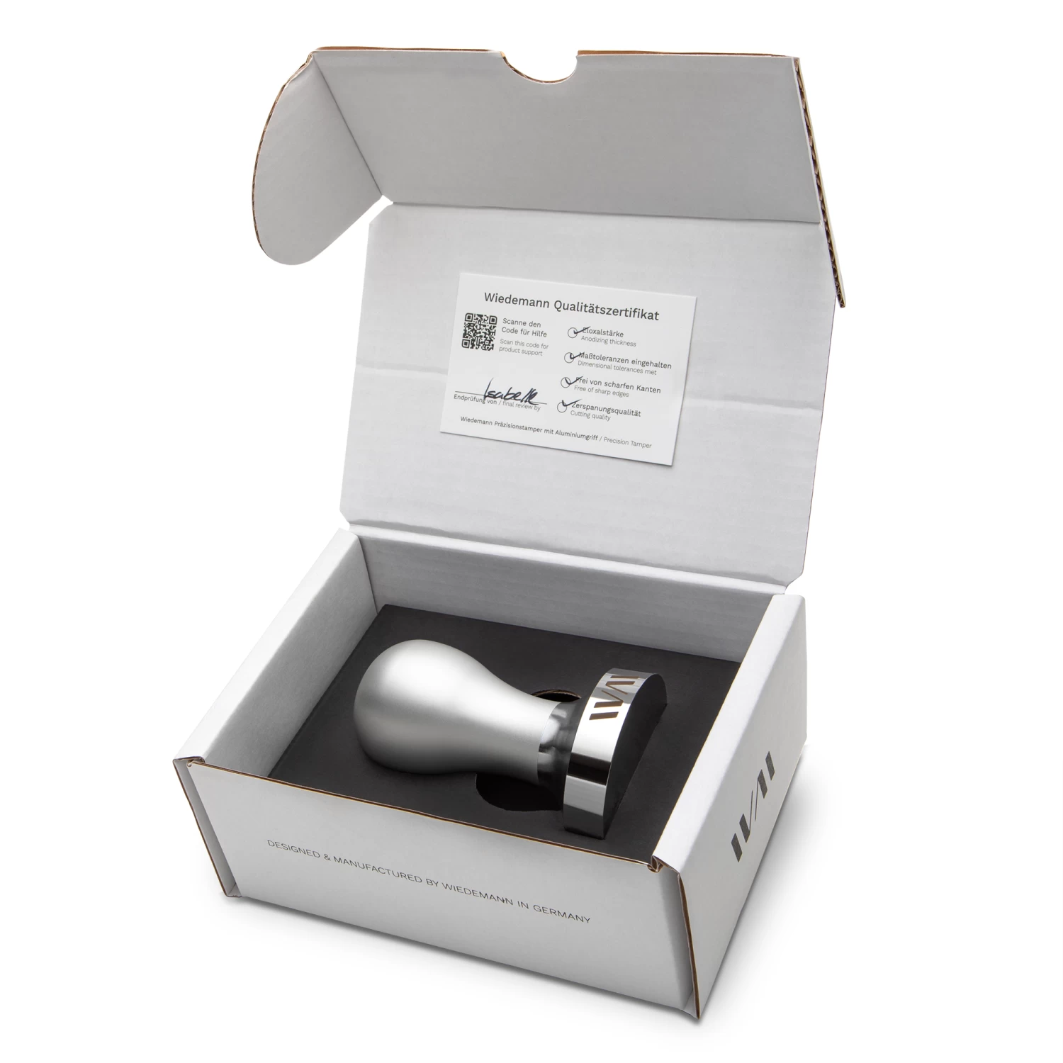 Wiedemann Precision 58.5mm Tamper - Silver - Image 4