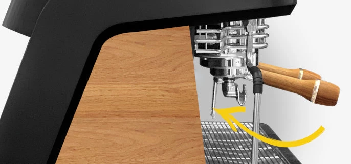 Dalla Corte XT Classic Espresso Machine - 2 Group White Oak - Image 4