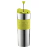 Bodum 15oz Traveling French Press Coffee Maker In Green