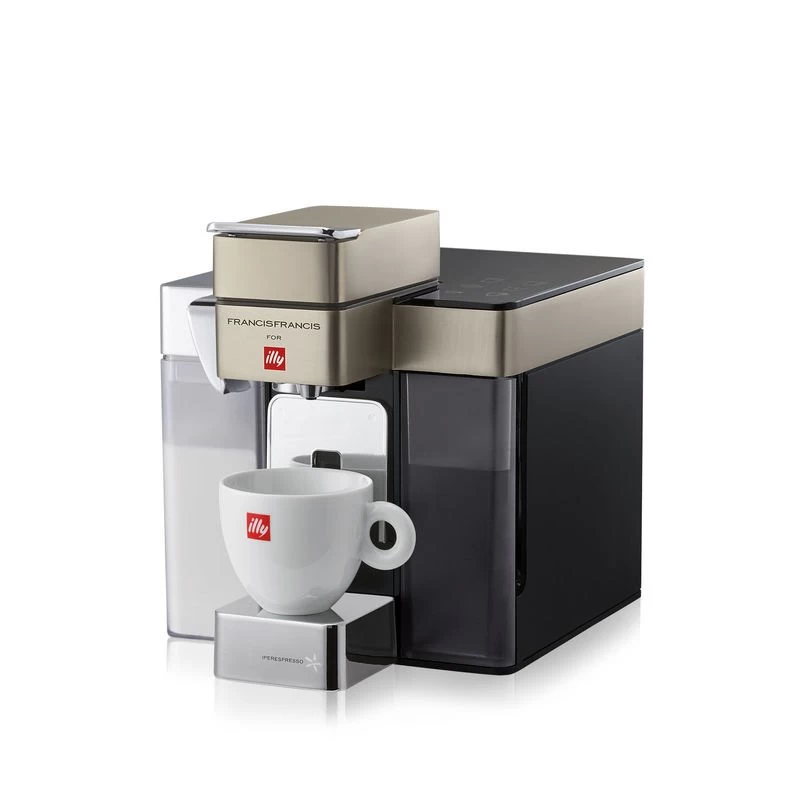 Illy Y5 IperEspresso Milk, Espresso & Coffee Machine - Satin - Image 2