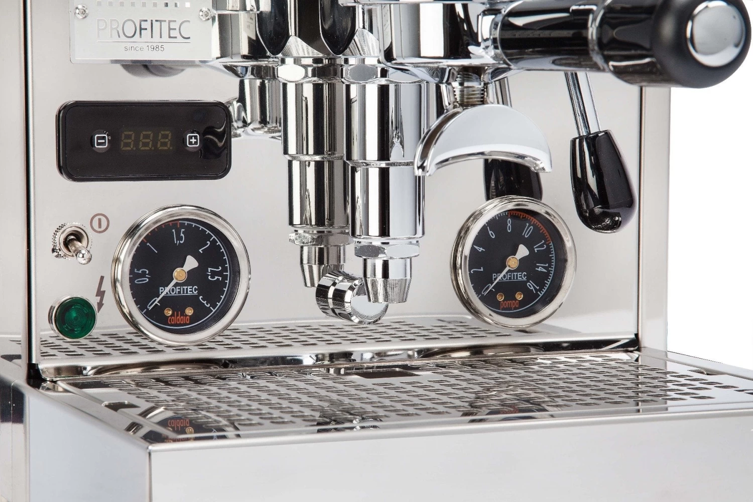 Profitec Pro 600 Dual Boiler Espresso Machine With Flow Control - Maple Curly Figured - Image 5