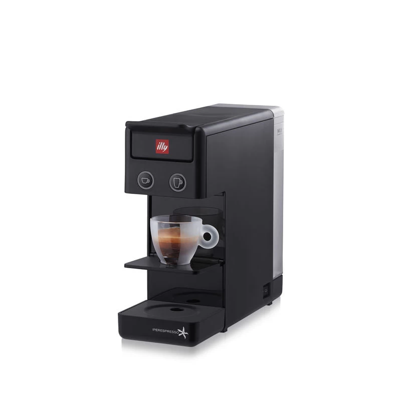 Illy Y3.2 IperEspresso Espresso & Coffee Machine In Black - Image 2
